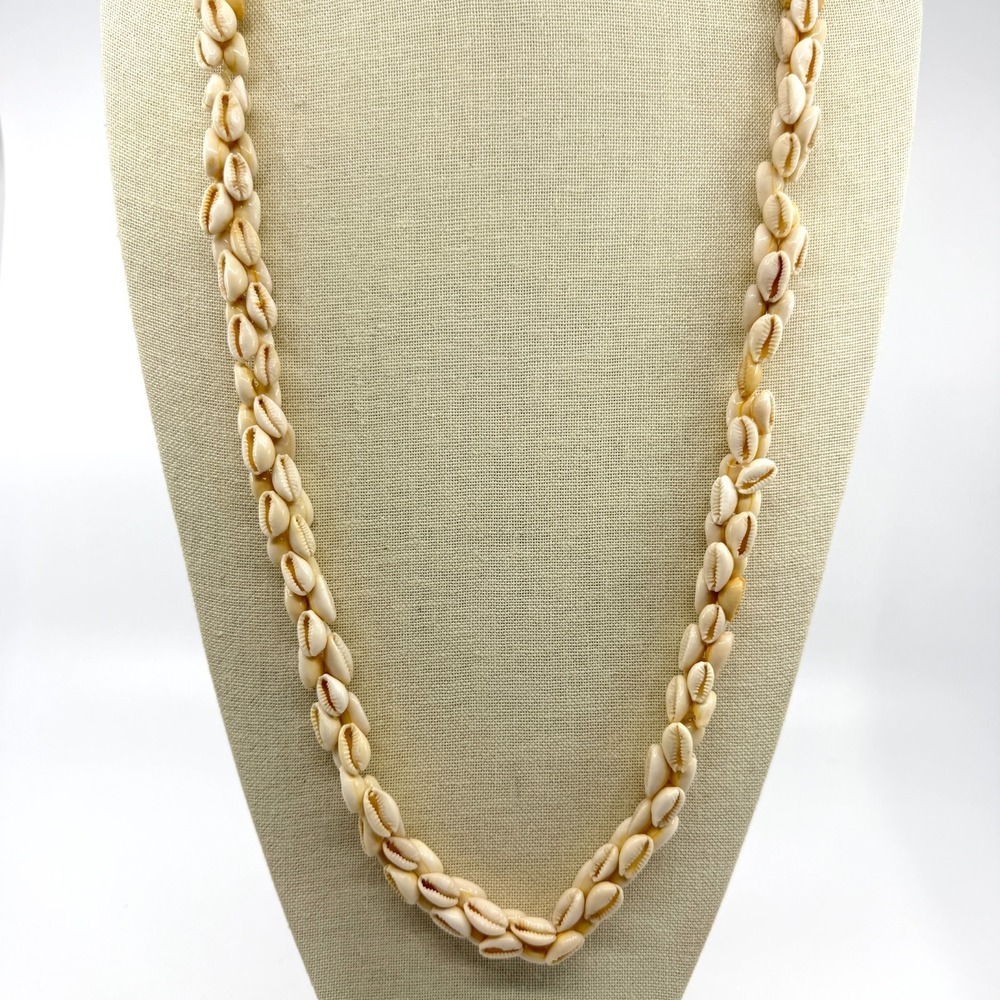 Natural Cowrie Shell Necklace Boho Surfer Beach Jewelry Festival Summer Gift
